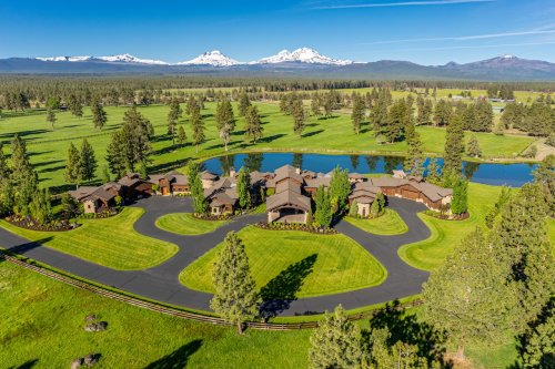 This Oregon equestrian estate is for sale at $19.5M. See inside the luxurious main house