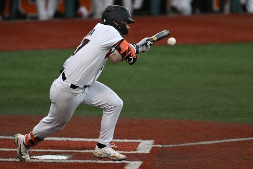 Oregon State baseball outlasts ejections, delays, cold hitting in comeback win over North Dakota State
