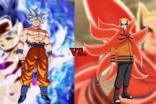 naruto baryon mode and sasuke vs goku who would win