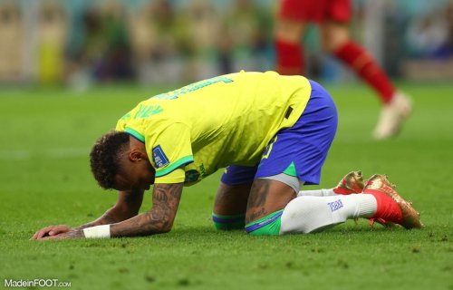 La cheville de Neymar est encore dans un sale état !