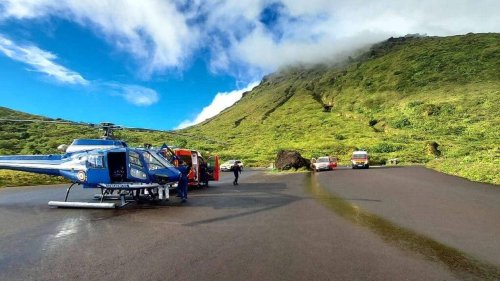 REPORTAGE. Face à un terrain « dangereux » et « difficile », les secours de Guadeloupe s’adaptent