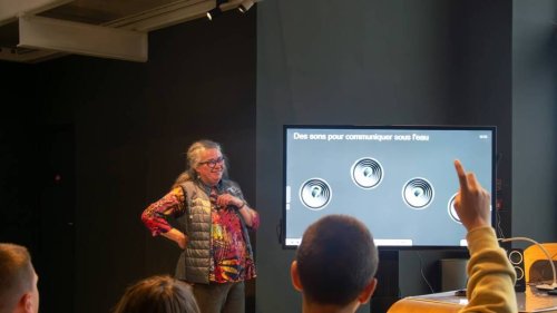 « On a des retours phénoménaux » À 70.8, à Brest, Pascale Nicol est médiatrice scientifique