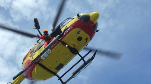 Une cycliste héliportée à Caen après un accident avec un camion à Granville