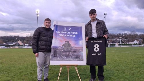 « Toujours vivants dans nos cœurs » : à Lisieux, la famille du foot rend hommage à Medhi et Lucas