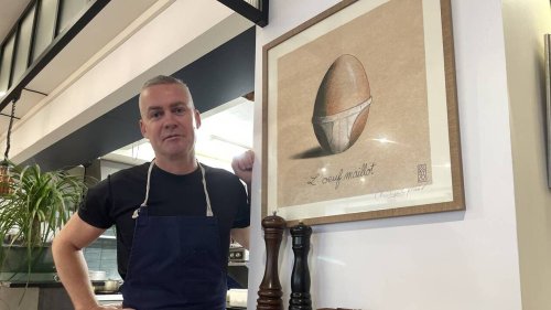 Dans le Morbihan, ce chef mouille le maillot pour porter haut l’œuf mayo