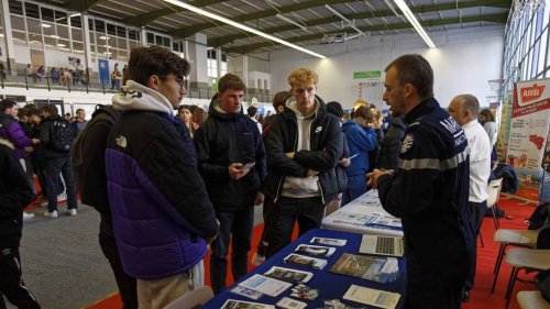 1 300 jeunes accueillis au forum des métiers au Likès à Quimper
