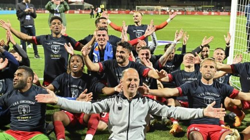 Championne de National et promue en Ligue 2… Le récit d’une saison historique pour l’US Concarneau