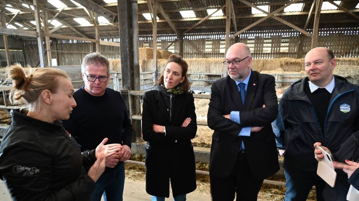La députée européenne Valérie Hayer visite la filière agro-alimentaire dans la Manche