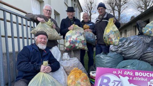 En plastique ou en liège : une tonne de bouchons collectée à Argentan