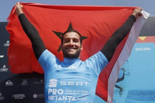 Qui est le surfeur Ramzi Boukhiam, premier Marocain à se qualifier pour le circuit élite ? - Edition du soir Ouest-France - 03/02/2023
