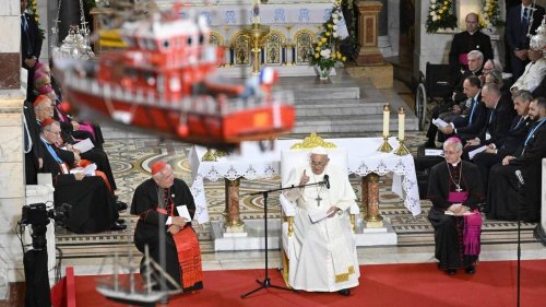 EN IMAGES. Pape François en visite à Marseille : les temps forts de sa première journée
