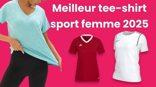 Bon plan T-shirts sport femme : Nike, Adidas, le top dès 10€ !