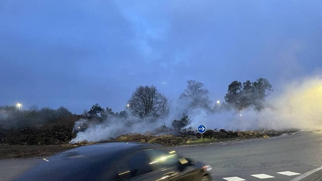 Manifestations agricoles : les tracteurs ont quitté les ronds-points de Quimper mais vont revenir