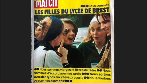 « On est l’autre jeunesse » : quand les filles d’un lycée brestois faisaient la Une de Paris Match