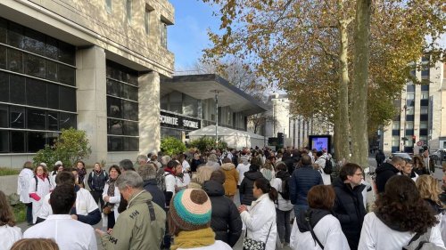À Rennes, les médecins généralistes bretons en grève battent le pavé
