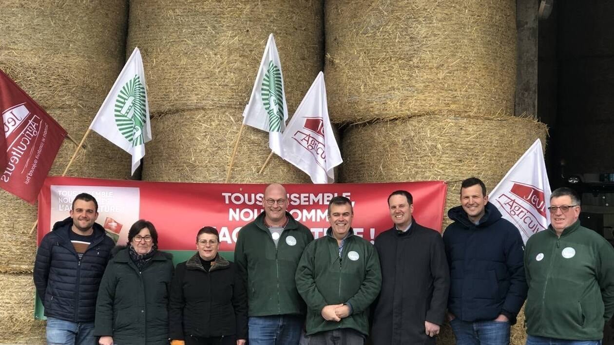 Élections à la chambre d’agriculture de l’Orne : FDSEA et Jeunes agriculteurs présentent leur liste