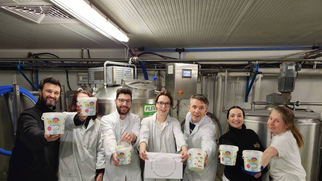 « Une reconnaissance » : médaille d’argent au Salon de l’agriculture pour la ferme Péard, à Blain