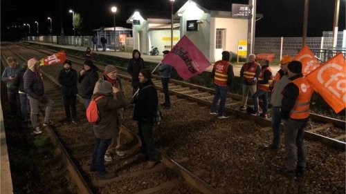 DIRECT. Grève du 28 mars : blocages à Brest, circulation des trains coupée entre Quimper et Lorient