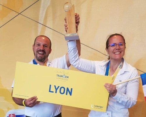 Deux Français médaillés d’argent au championnat d’Europe de conducteurs de tramway - Edition du soir Ouest-France - 24/05/2022