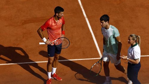 Roland-Garros. Face à Novak Djokovic, Carlos Alcaraz n’a pas tenu le choc