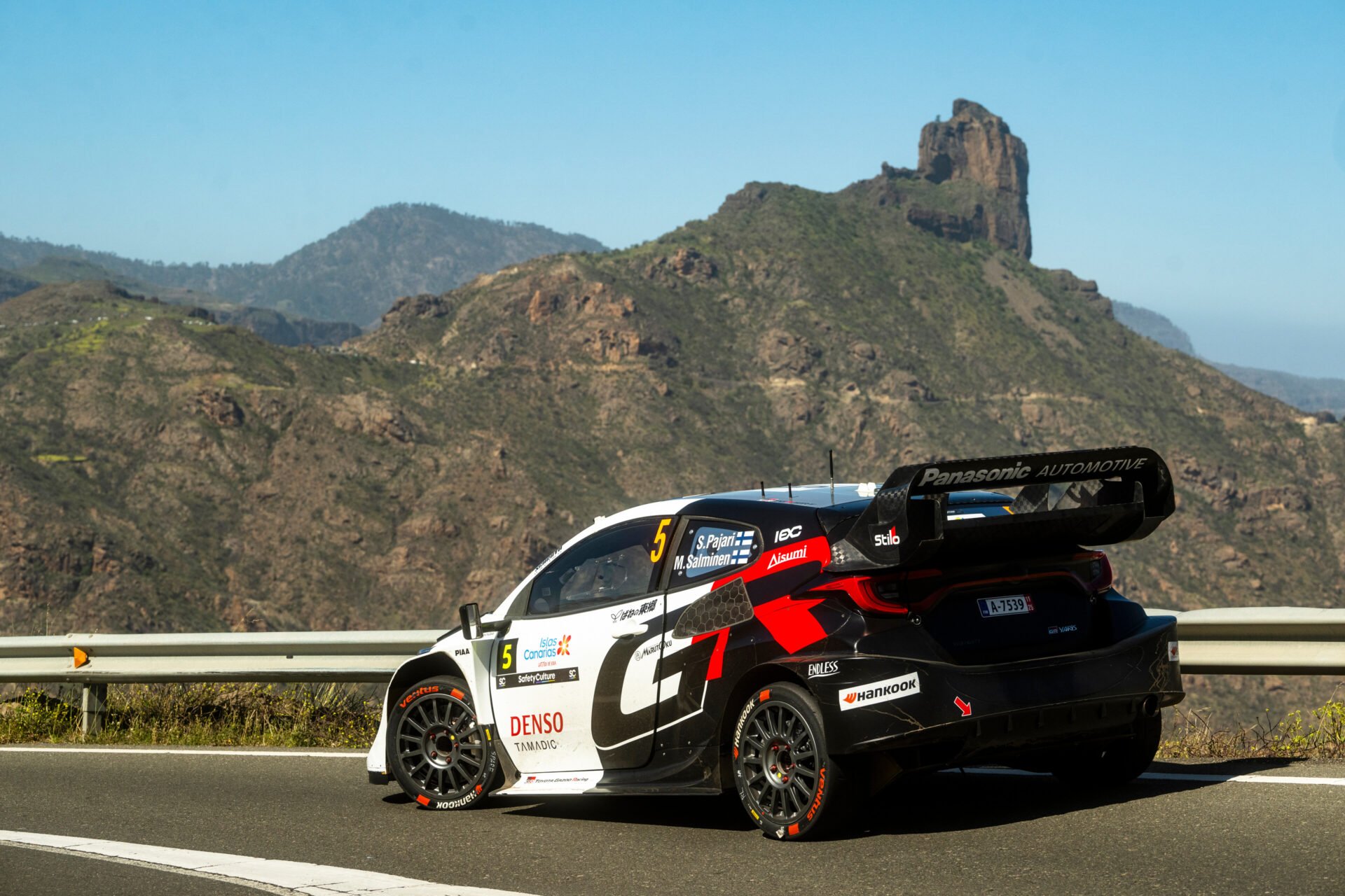 WRC, Islas Canarias, Pajari anéanti le quintuplé Toyota dans un rail - Le Mag Sport Auto
