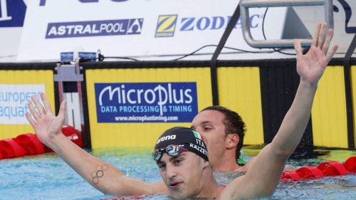 Championnats d'Europe de natation. L'Italien Alberto Razzetti médaillé d'or sur 400 m quatre nages