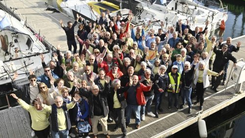 A la fin du Spi Ouest-France, à La Trinité-sur-Mer, les bénévoles ont été mis à l’honneur