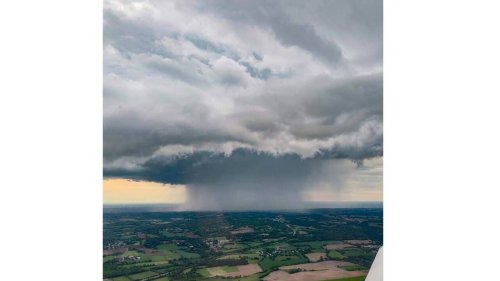 Son impressionnante photo de l’orage de samedi soir, dans le Morbihan, a fait le buzz sur la toile