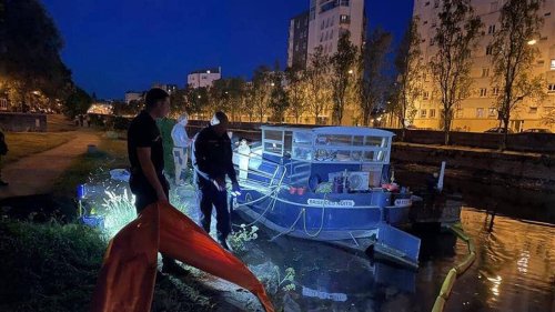 Une fuite de gasoil sur la Vilaine provoque l’intervention des pompiers à Rennes