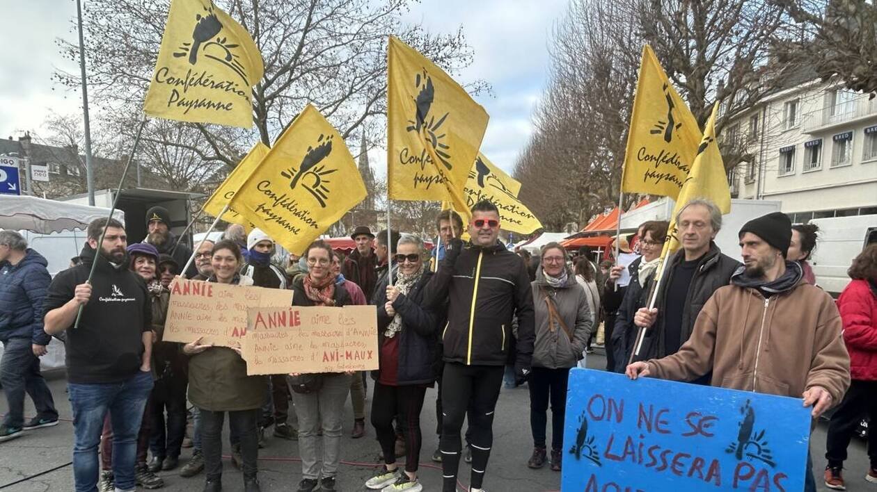 Les agriculteurs s’invitent sur le marché de Caen