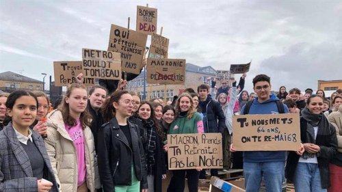 Retraites : les jeunes donnent un coup de fouet aux manifestations dans la Manche