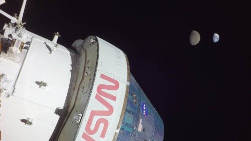 Mission Artémis 1. Le vaisseau Orion capte des images rares d’une éclipse de Terre par la Lune
