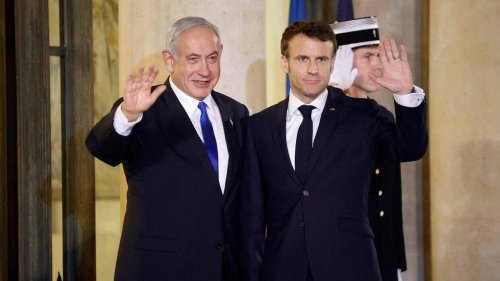 L'Iran au centre des discussions entre Emmanuel Macron et Benyamin Netanyahou