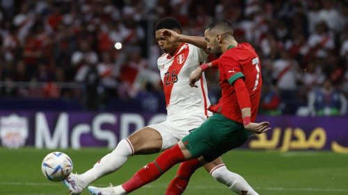 Football. Trois jours après avoir battu le Brésil, le Maroc bute sur le Pérou en match amical