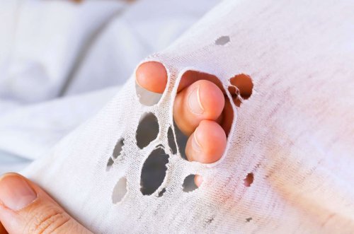 Ces petits trous dans vos t-shirts n’ont rien à voir avec les mites : voici la vraie cause (et comment les éviter)