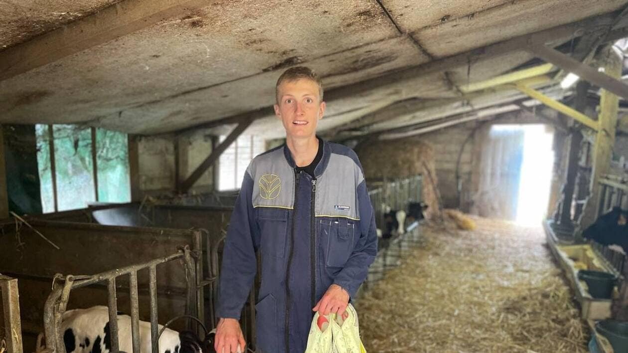 « J’aime mes vaches et courir vite » : cet agriculteur breton est aussi champion de course à pied