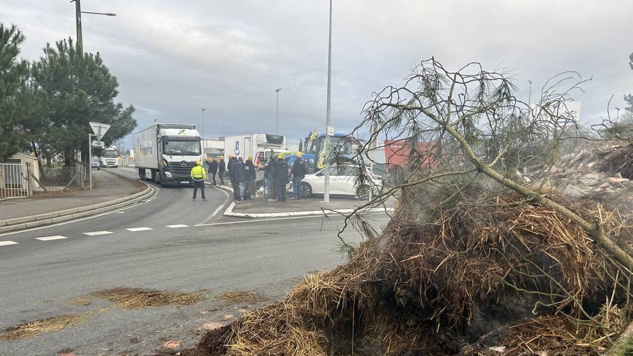 Mercosur, prix des denrées… les agriculteurs comptent tenir le blocage de la centrale d’achats des Leclerc de