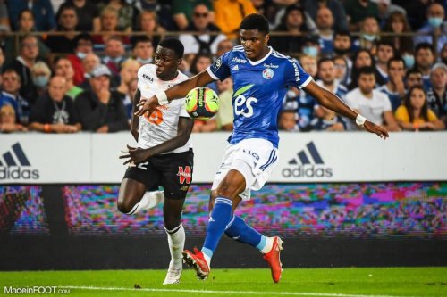 RC Strasbourg - Stade Rennais : Gerzino Nyamsi évoque un éventuel retrait de son carton rouge