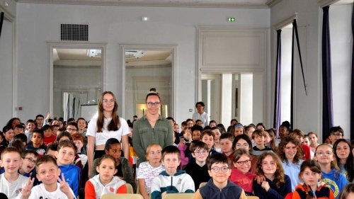 À Châteaugiron, une championne olympique a répondu aux questions de plus de 130 élèves