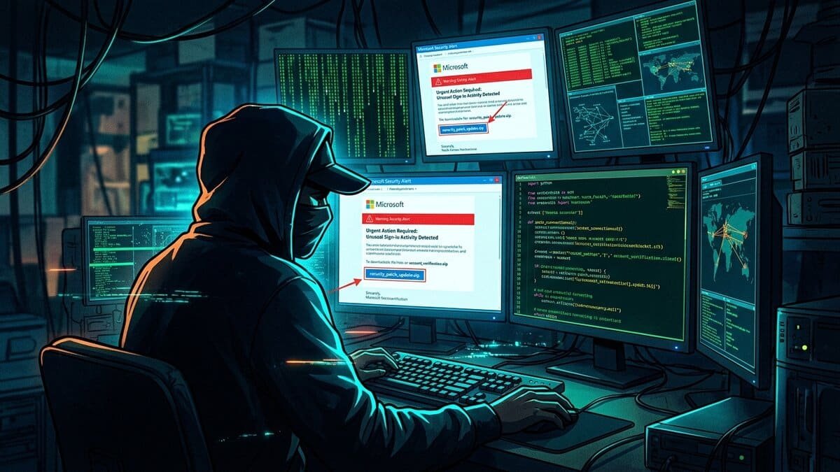 North Korean Hackers Deploy NarwhalRAT via Fake Microsoft Security Alerts