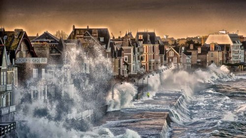 Saint-Malo. Une magnifique photo de grandes marées primée