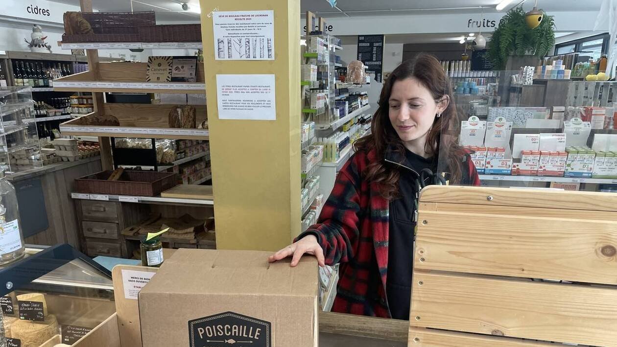 Les paniers de poissons pêchés durablement arrivent à Brest