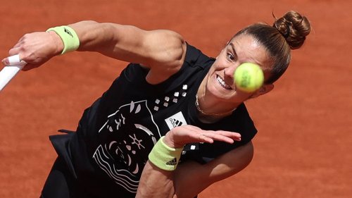 Roland-Garros. Maria Sakkari, demi-finaliste l’an passée, éliminée dès le deuxième tour
