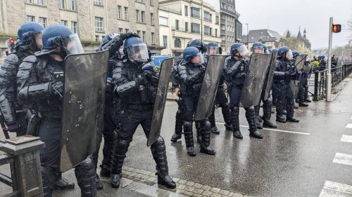 DIRECT. Grève du mardi 28 mars : des heurts à Quimper, forte mobilisation à Brest