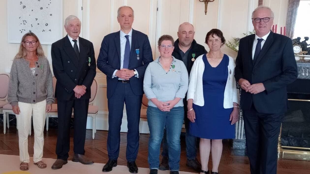 Cinq Ornais médaillés à l’ordre du Mérite agricole