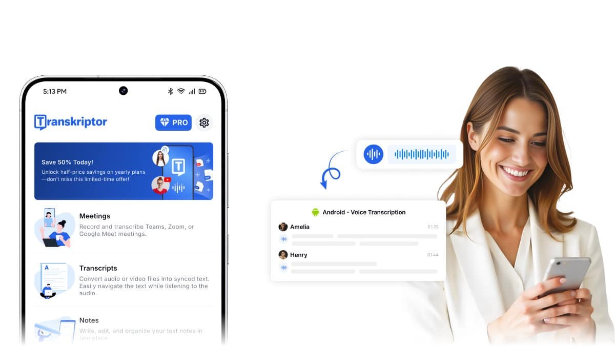 Comment convertir des enregistrements vocaux en texte sur Android