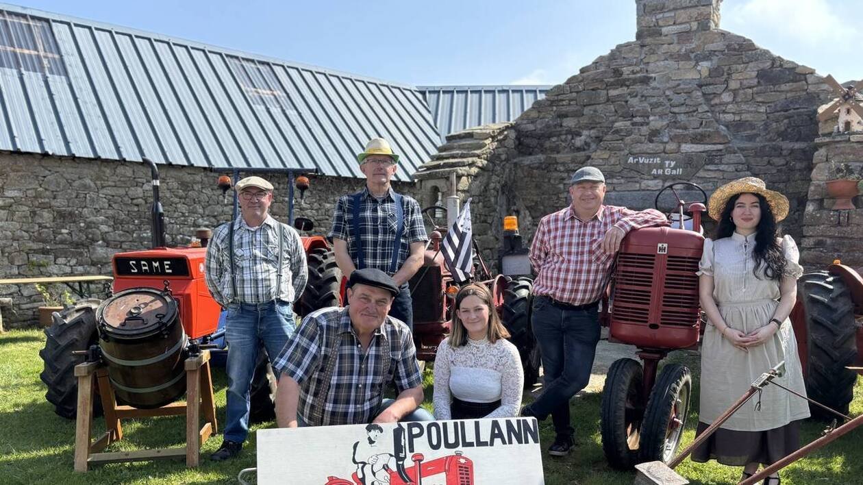 «Nés dans les tracteurs», ces Finistériens ont créé une asso pour sauver le vieux matériel agricole