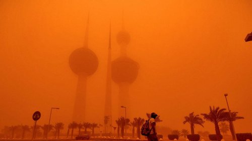 EN IMAGES. Une nouvelle tempête de poussière frappe l'Irak, le Koweït et l'Arabie saoudite