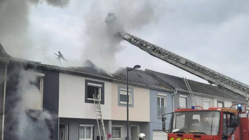 Terrible incendie entre Évreux et Rouen : le feu se propage à six habitations, les résidents relogés