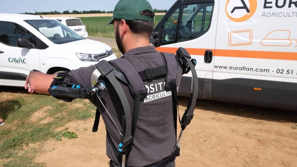 Des exosquelettes contre la pénibilité des travaux agricoles